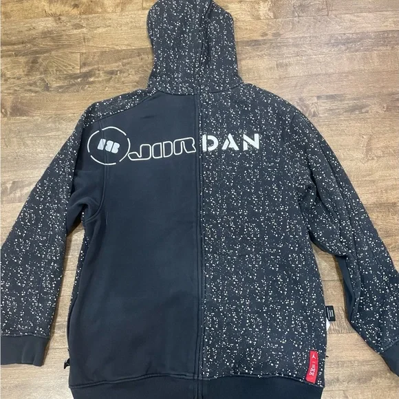 Vintage Reversible Jordan Hoodie Men’s Medium - Picture 1 of 5